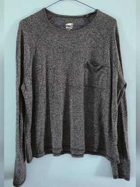 Roots Ladies Long Sleeve Lounge Shirt Small